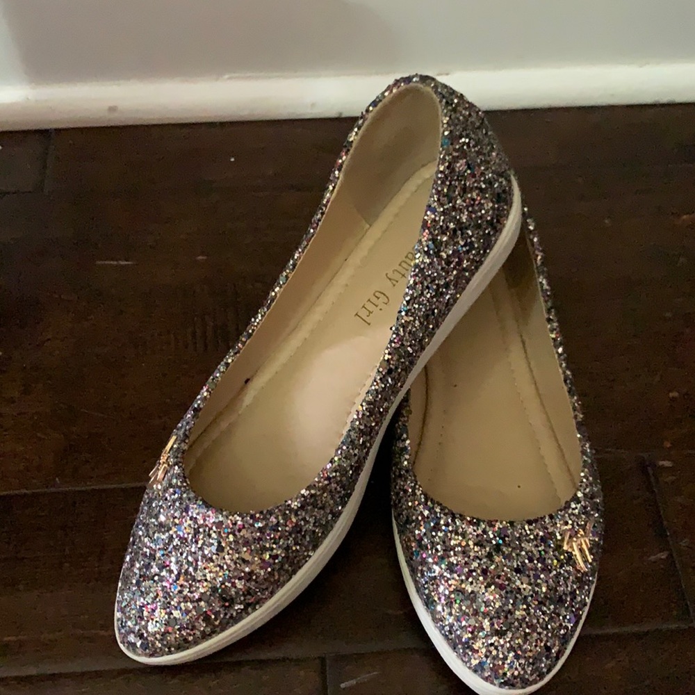 🥳Beautiful sparkly flat shoes size 37